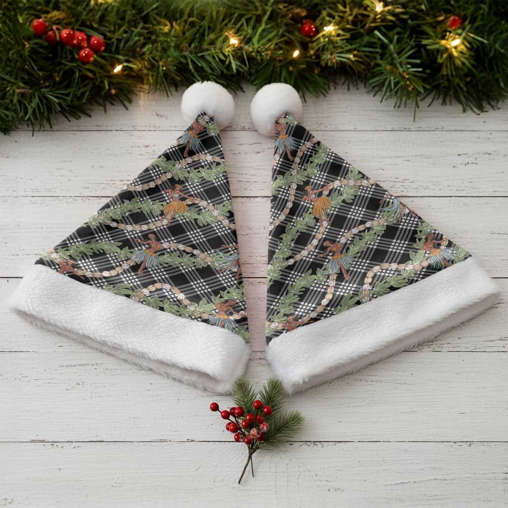 Sable Palaka Hula Girls Seamless Hawaii Aloha Christmas Santa Hat - Polynesian Pride