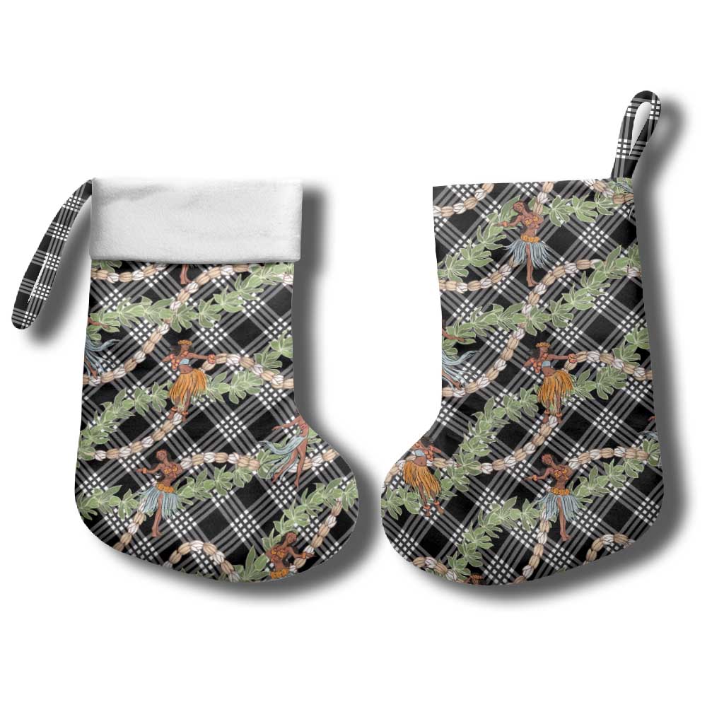Sable Palaka Hula Girls Seamless Hawaii Aloha Christmas Stocking - Polynesian Pride