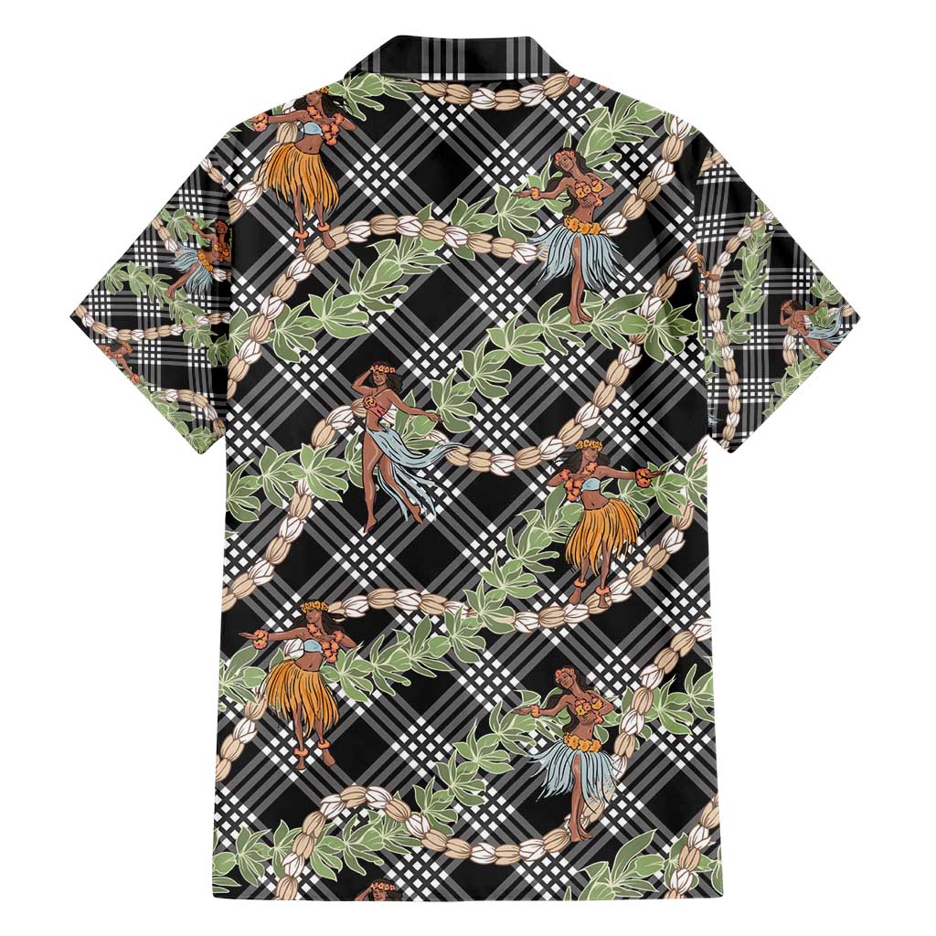 Sable Palaka Hula Girls Seamless Hawaii Aloha Hawaiian Shirt - Polynesian Pride