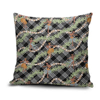 Sable Palaka Hula Girls Seamless Hawaii Aloha Pillow Cover - Polynesian Pride