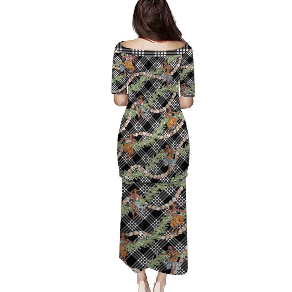 Sable Palaka Hula Girls Seamless Hawaii Aloha Puletasi - Polynesian Pride