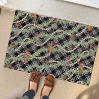 Sable Palaka Hula Girls Seamless Hawaii Aloha Rubber Doormat - Polynesian Pride