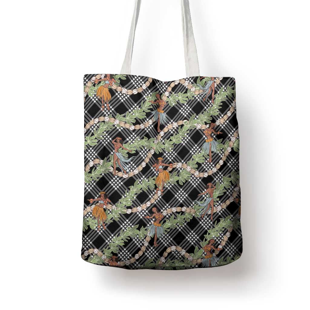 Sable Palaka Hula Girls Seamless Hawaii Aloha Tote Bag - Polynesian Pride