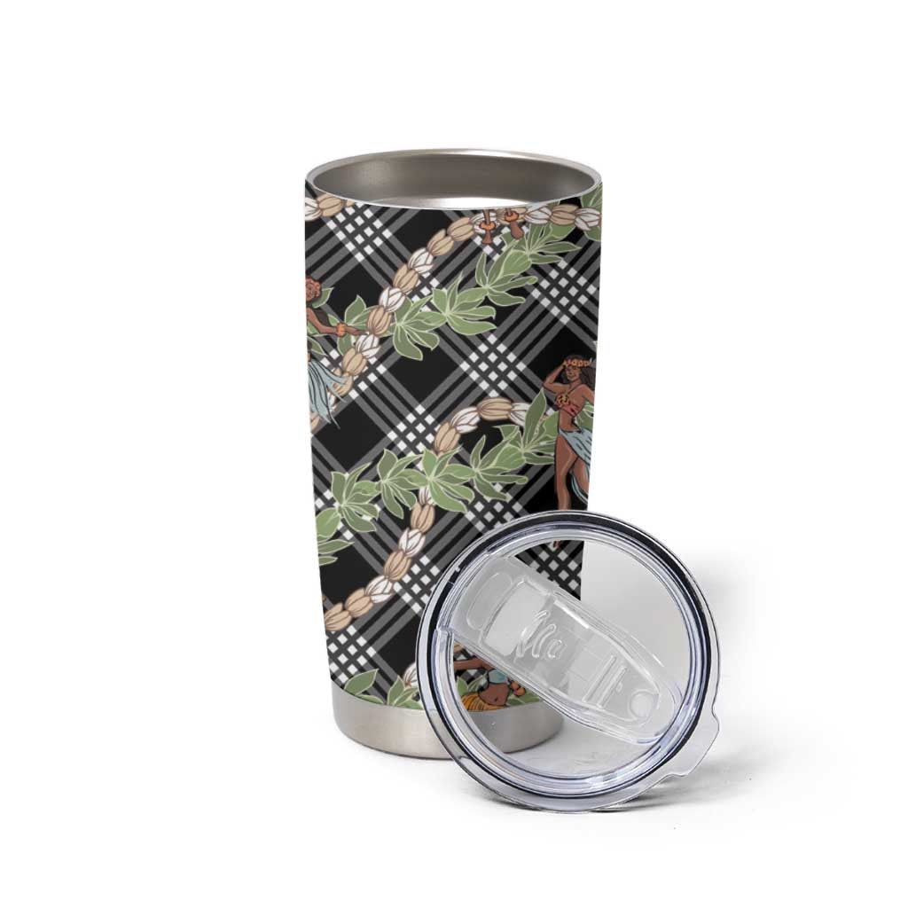 Sable Palaka Hula Girls Seamless Hawaii Aloha Tumbler Cup - Polynesian Pride