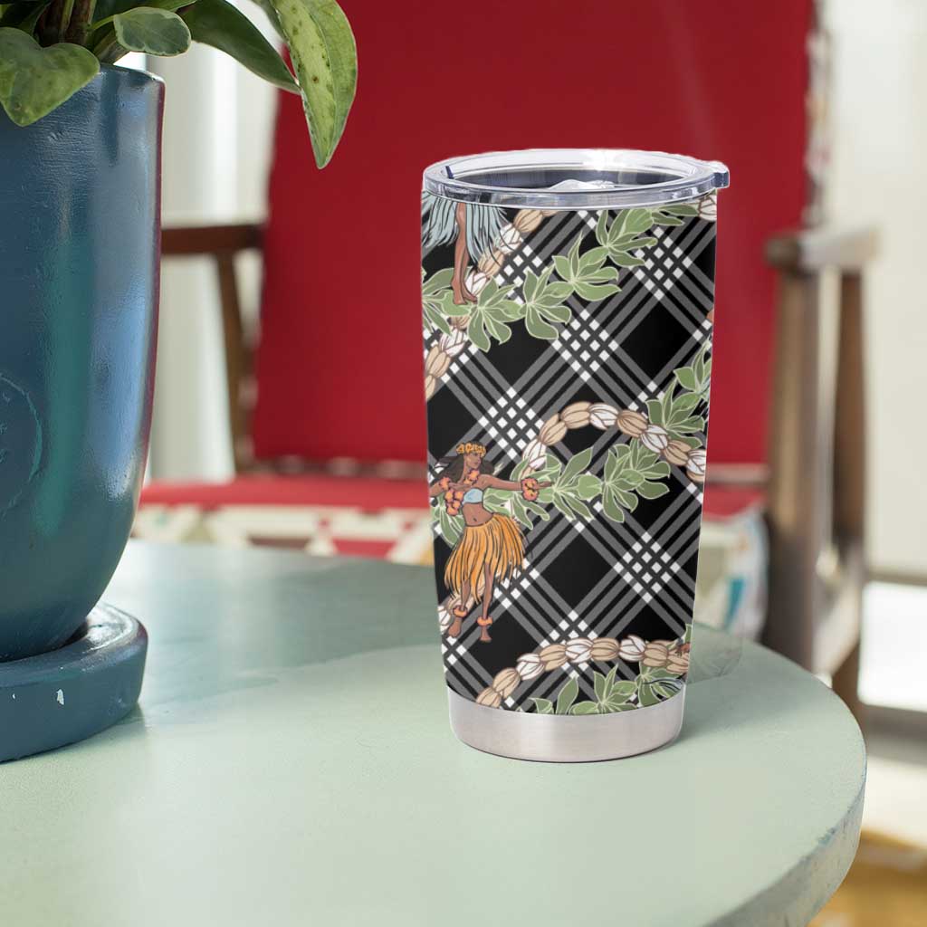 Sable Palaka Hula Girls Seamless Hawaii Aloha Tumbler Cup - Polynesian Pride