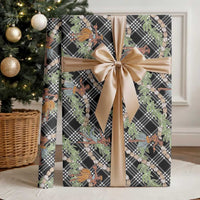 Sable Palaka Hula Girls Seamless Hawaii Aloha Wrapping Paper