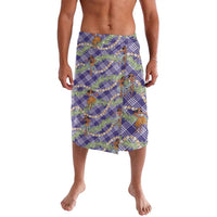 Lavender Palaka Hula Girls Seamless Hawaii Aloha Lavalava - Polynesian Pride