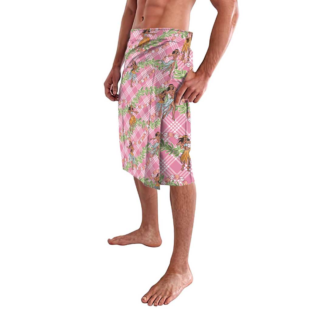 Lokelani Pink Palaka Hula Girls Seamless Hawaii Aloha Lavalava - Polynesian Pride