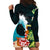 Tahiti Ia Orana Hoodie Dress Tahitian Vahine LT7 - Polynesian Pride