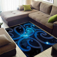 New Zealand Maori Matariki Area Rug Galaxy Kowhaiwhai