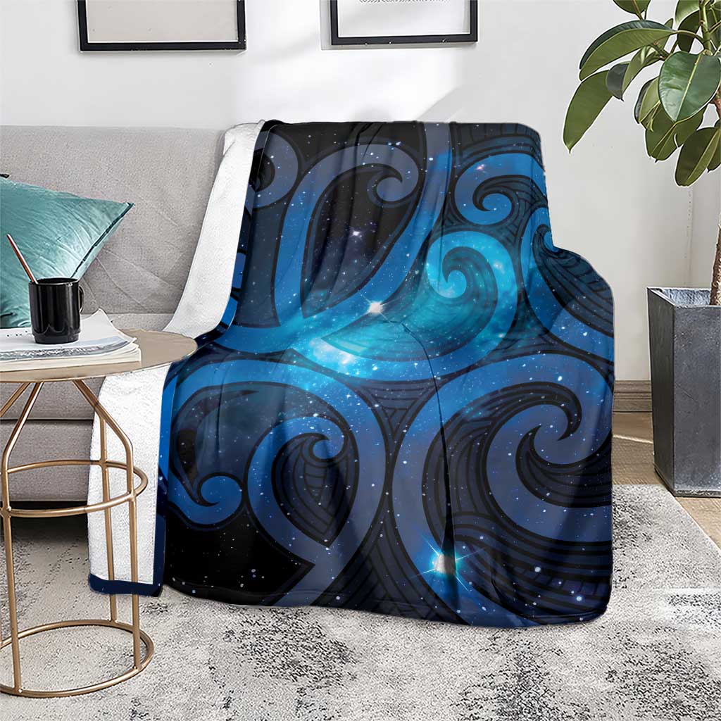 New Zealand Maori Matariki Blanket Galaxy Kowhaiwhai