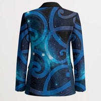 New Zealand Maori Matariki Blazer Galaxy Kowhaiwhai