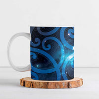 New Zealand Maori Matariki Ceramic Mug Galaxy Kowhaiwhai