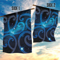 New Zealand Maori Matariki Garden Flag Galaxy Kowhaiwhai