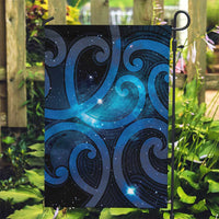 New Zealand Maori Matariki Garden Flag Galaxy Kowhaiwhai