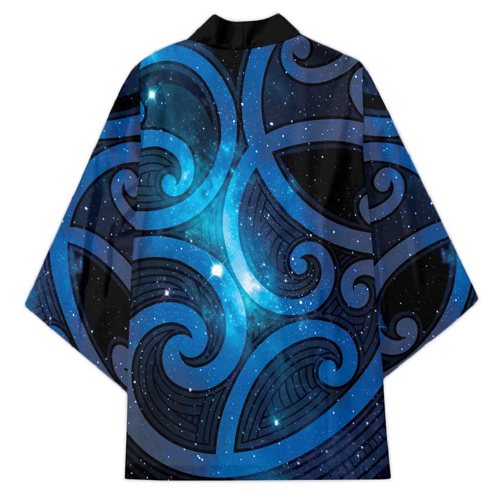 New Zealand Maori Matariki Kimono Galaxy Kowhaiwhai