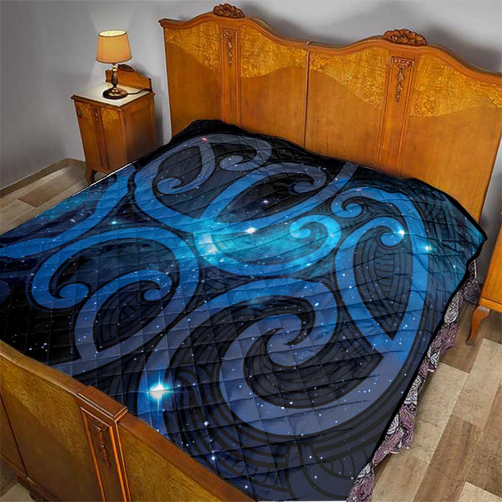 New Zealand Maori Matariki Quilt Galaxy Kowhaiwhai