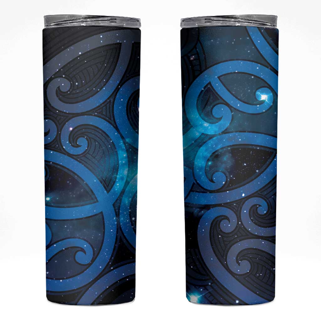 New Zealand Maori Matariki Skinny Tumbler Galaxy Kowhaiwhai LT7 Galaxy - Polynesian Pride