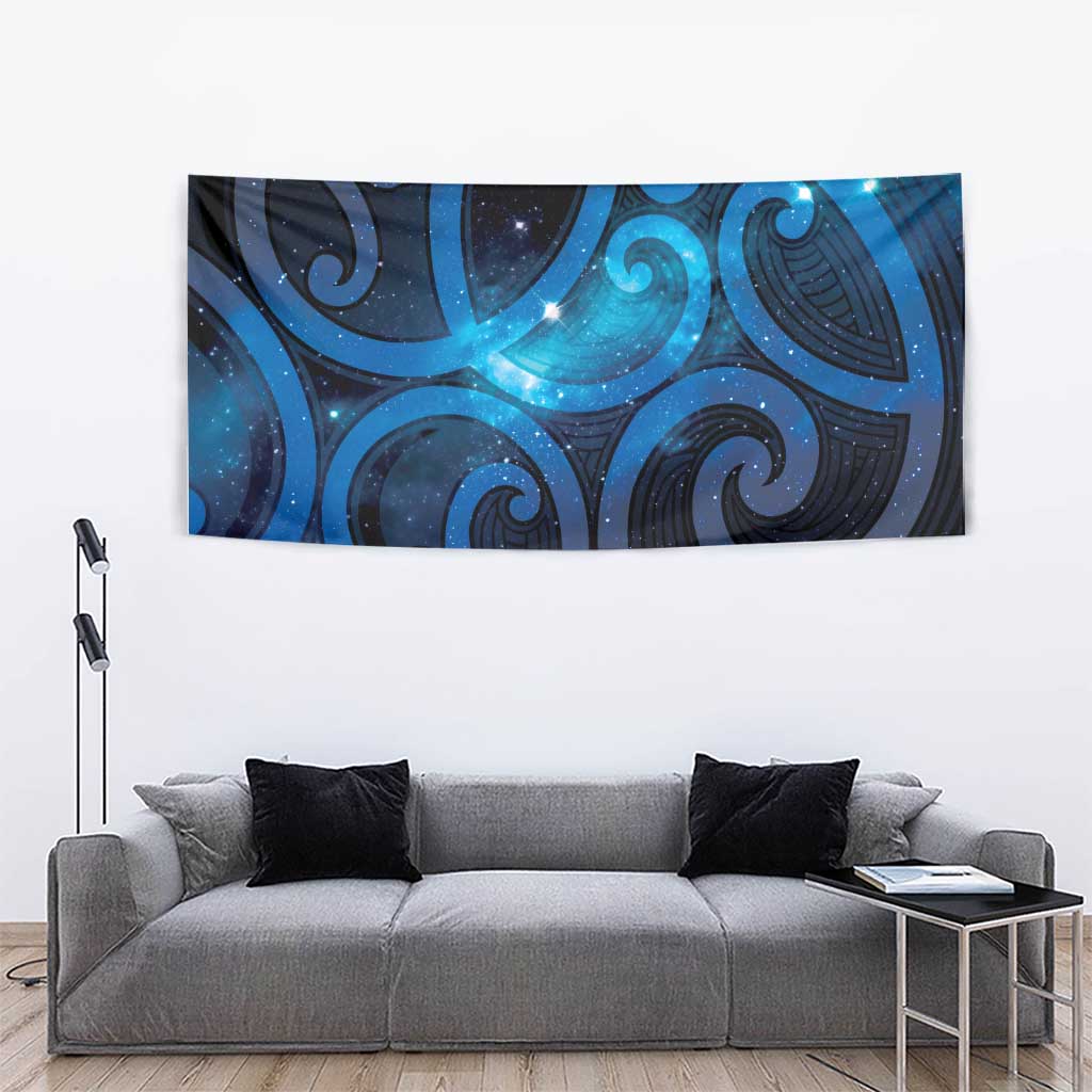 New Zealand Maori Matariki Tapestry Galaxy Kowhaiwhai