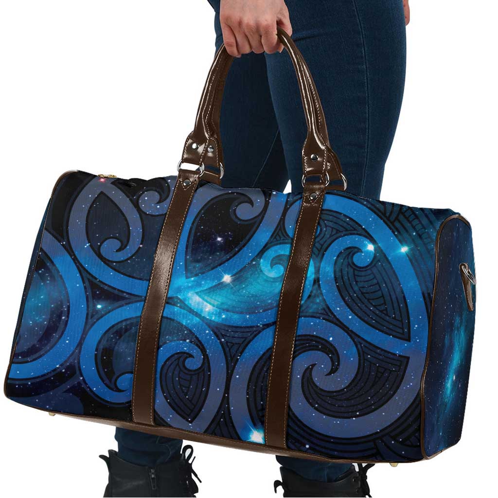 New Zealand Maori Matariki Travel Bag Galaxy Kowhaiwhai