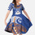 Yokwe Marshall Islands Personalized Family Matching Long Sleeve Bodycon Dress and Hawaiian Shirt Jemenei Day - Seashell Necklace