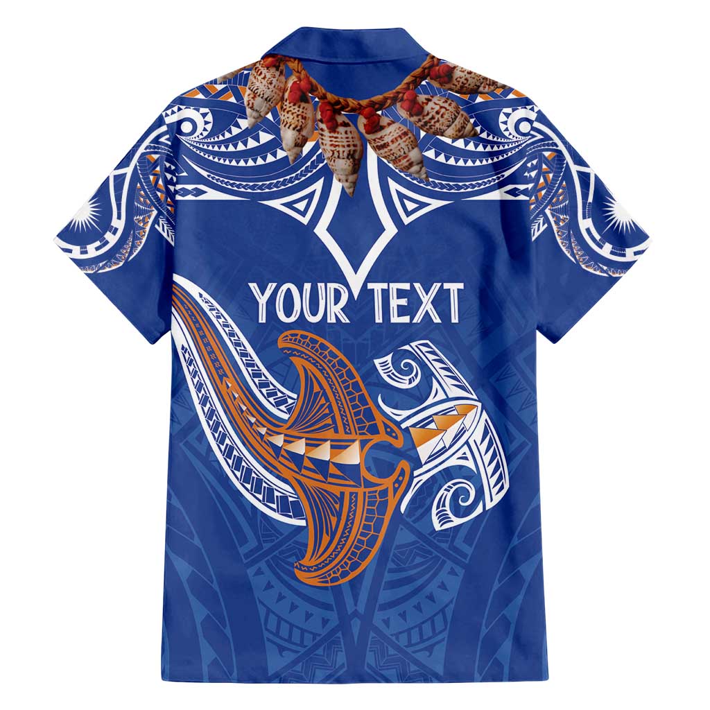 Yokwe Marshall Islands Personalized Family Matching Tank Maxi Dress and Hawaiian Shirt Jemenei Day - Seashell Necklace