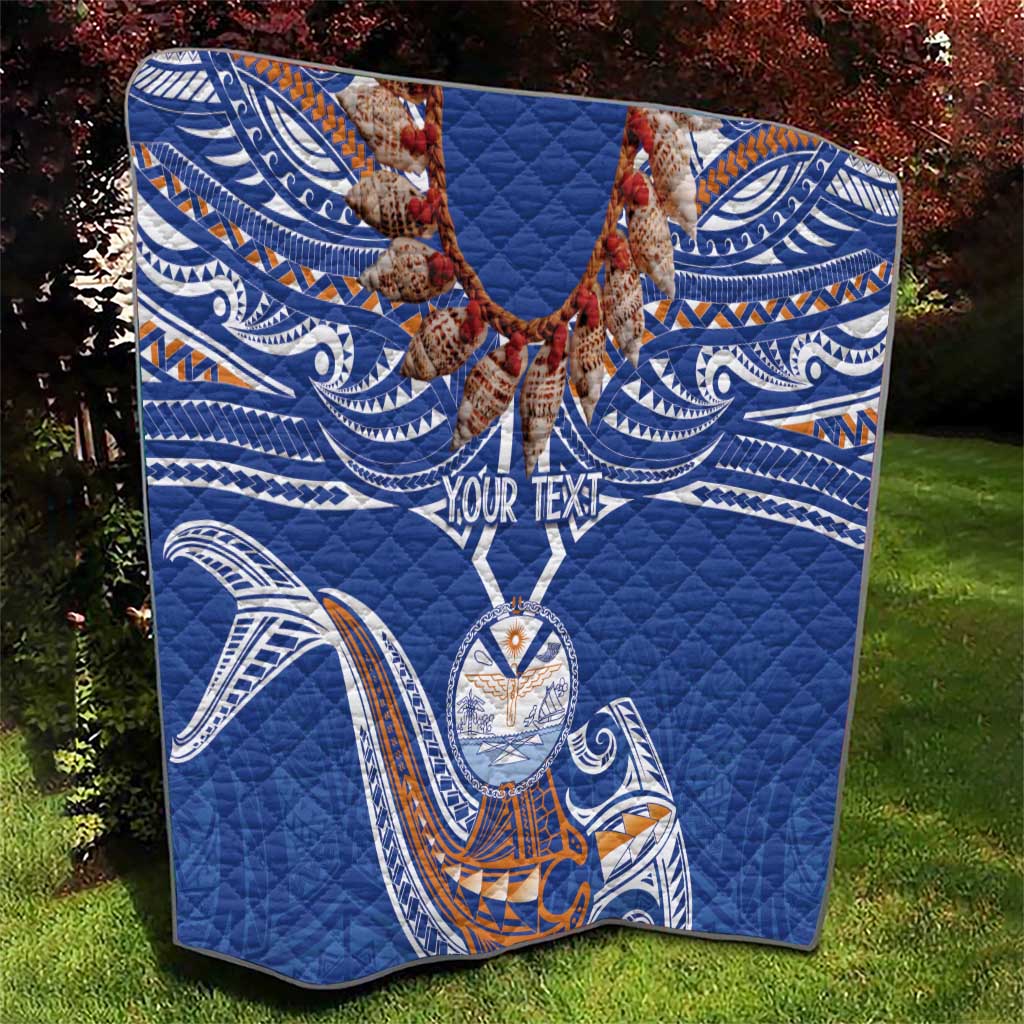 Yokwe Marshall Islands Personalized Quilt Jemenei Day - Seashell Necklace