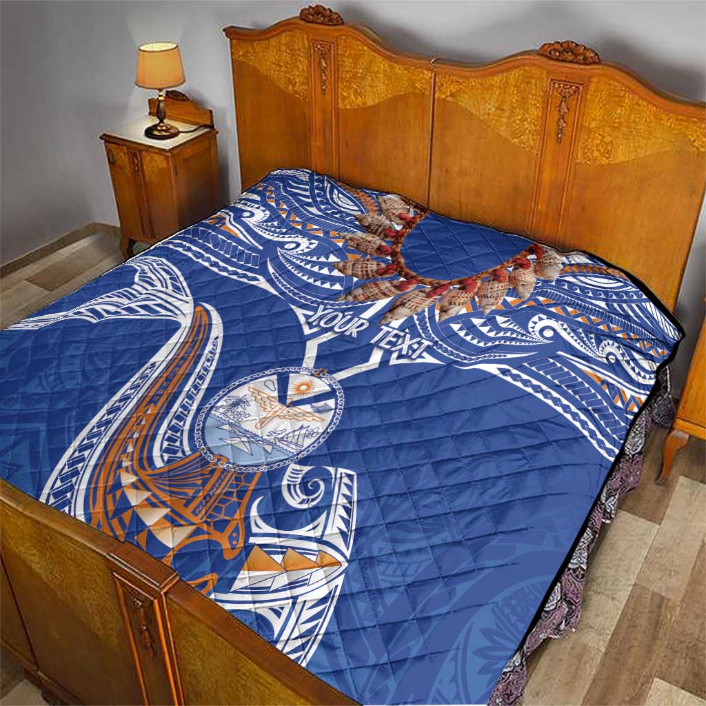 Yokwe Marshall Islands Personalized Quilt Jemenei Day - Seashell Necklace