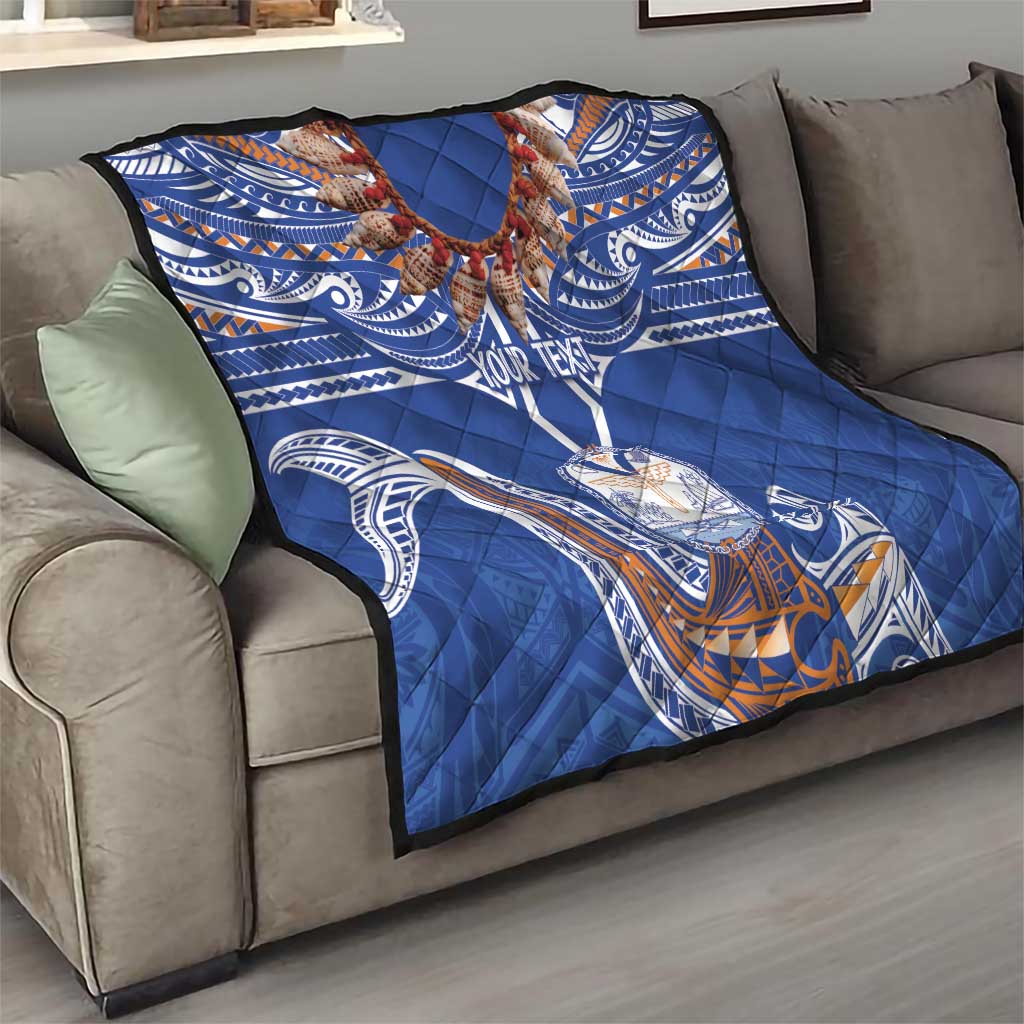 Yokwe Marshall Islands Personalized Quilt Jemenei Day - Seashell Necklace