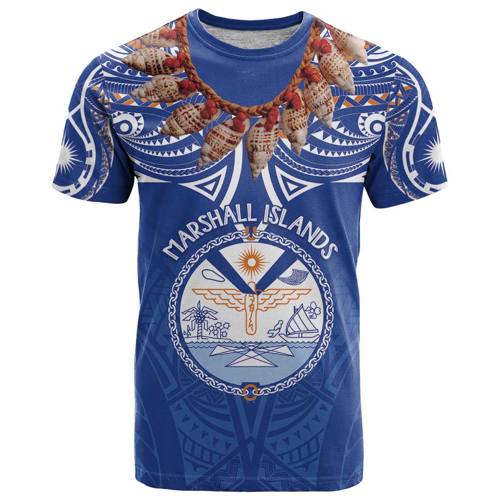 Yokwe Marshall Islands Personalized T Shirt Jemenei Day - Seashell Necklace