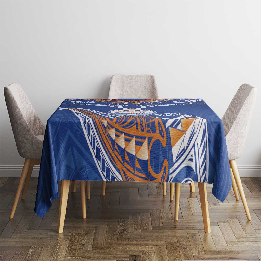 Yokwe Marshall Islands Personalized Tablecloth Jemenei Day - Seashell Necklace