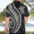 Polynesian Pride Hawaiian Shirt Turtle Hibiscus Luxury Style - Black LT7 - Polynesian Pride