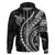 Polynesian Pride Hoodie Turtle Hibiscus Luxury Style - Black LT7 - Polynesian Pride