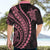 Polynesian Pride Hawaiian Shirt Turtle Hibiscus Luxury Style - Carnation Pink LT7 - Polynesian Pride