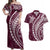 Polynesian Pride Couples Matching Off Shoulder Maxi Dress and Hawaiian Shirt Turtle Hibiscus Luxury Style - Champagne LT7 Champagne - Polynesian Pride