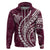 Polynesian Pride Hoodie Turtle Hibiscus Luxury Style - Champagne LT7 - Polynesian Pride