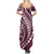 Polynesian Pride Summer Maxi Dress Turtle Hibiscus Luxury Style - Champagne LT7 - Polynesian Pride