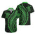 Polynesian Pride Hawaiian Shirt Turtle Hibiscus Luxury Style - Green LT7 - Polynesian Pride