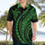 Polynesian Pride Hawaiian Shirt Turtle Hibiscus Luxury Style - Green LT7 - Polynesian Pride