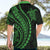 Polynesian Pride Hawaiian Shirt Turtle Hibiscus Luxury Style - Green LT7 - Polynesian Pride