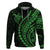 Polynesian Pride Hoodie Turtle Hibiscus Luxury Style - Green LT7 Green - Polynesian Pride