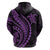 Polynesian Pride Hoodie Turtle Hibiscus Luxury Style - Lilac LT7 - Polynesian Pride