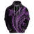 Polynesian Pride Hoodie Turtle Hibiscus Luxury Style - Lilac LT7 - Polynesian Pride