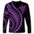 Polynesian Pride Long Sleeve Shirt Turtle Hibiscus Luxury Style - Lilac LT7 - Polynesian Pride