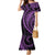 Polynesian Pride Mermaid Dress Turtle Hibiscus Luxury Style - Lilac LT7 Women Lilac - Polynesian Pride