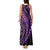 Polynesian Pride Tank Maxi Dress Turtle Hibiscus Luxury Style - Lilac LT7 - Polynesian Pride