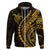 Polynesian Pride Hoodie Turtle Hibiscus Luxury Style - Merigold LT7 - Polynesian Pride