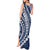 Polynesian Pride Tank Maxi Dress Turtle Hibiscus Luxury Style - Navy LT7 - Polynesian Pride