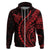 Polynesian Pride Hoodie Turtle Hibiscus Luxury Style - Rose LT7 - Polynesian Pride