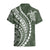 Polynesian Pride Hawaiian Shirt Turtle Hibiscus Luxury Style - Sage LT7 - Polynesian Pride